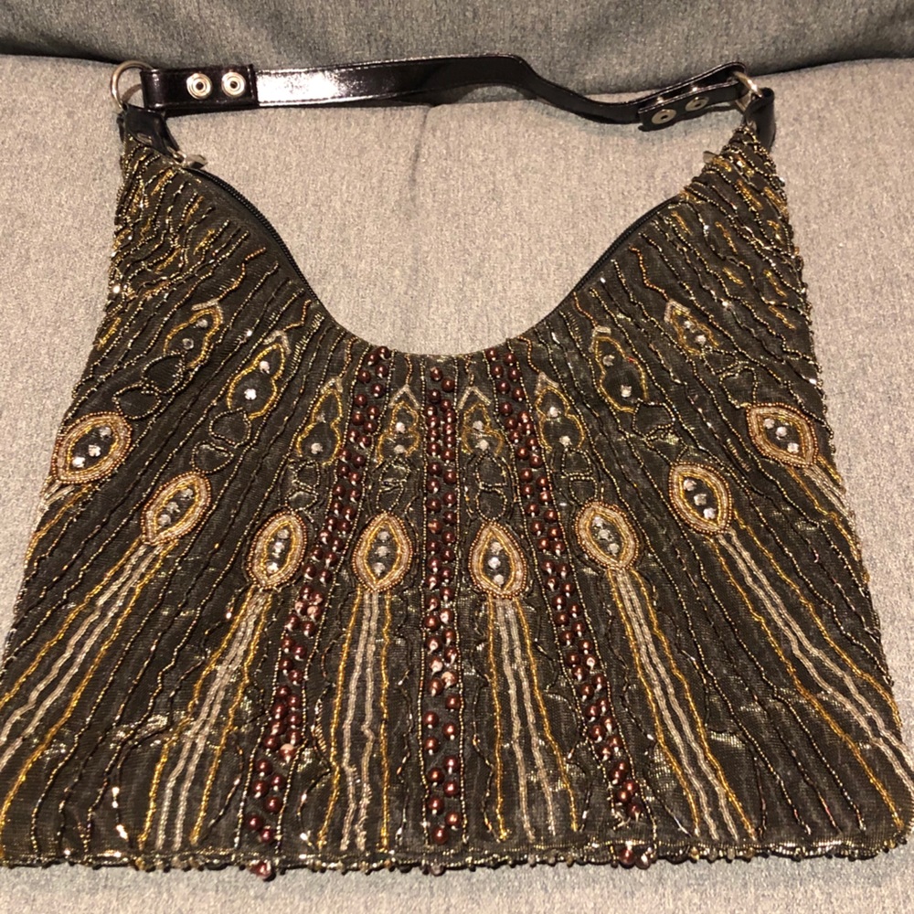 Vintage Sequin Beaded Purse